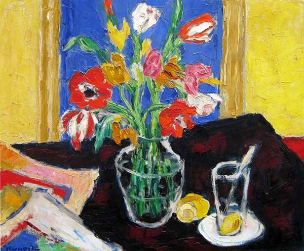 Charles Kvapil, Anémones et Tulipes