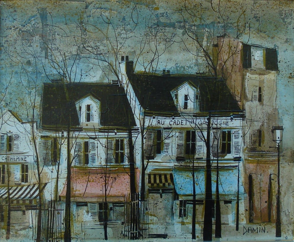 Georges Damin, 'Au Cadet de Gascogne', Place du Tertre, Paris