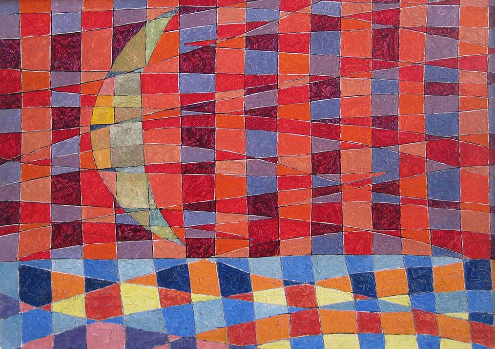 Denise Mannoni, La Lune et La Mer, 1957