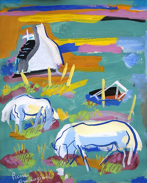 Pierre Ambrogiani, Paysage de Camargue