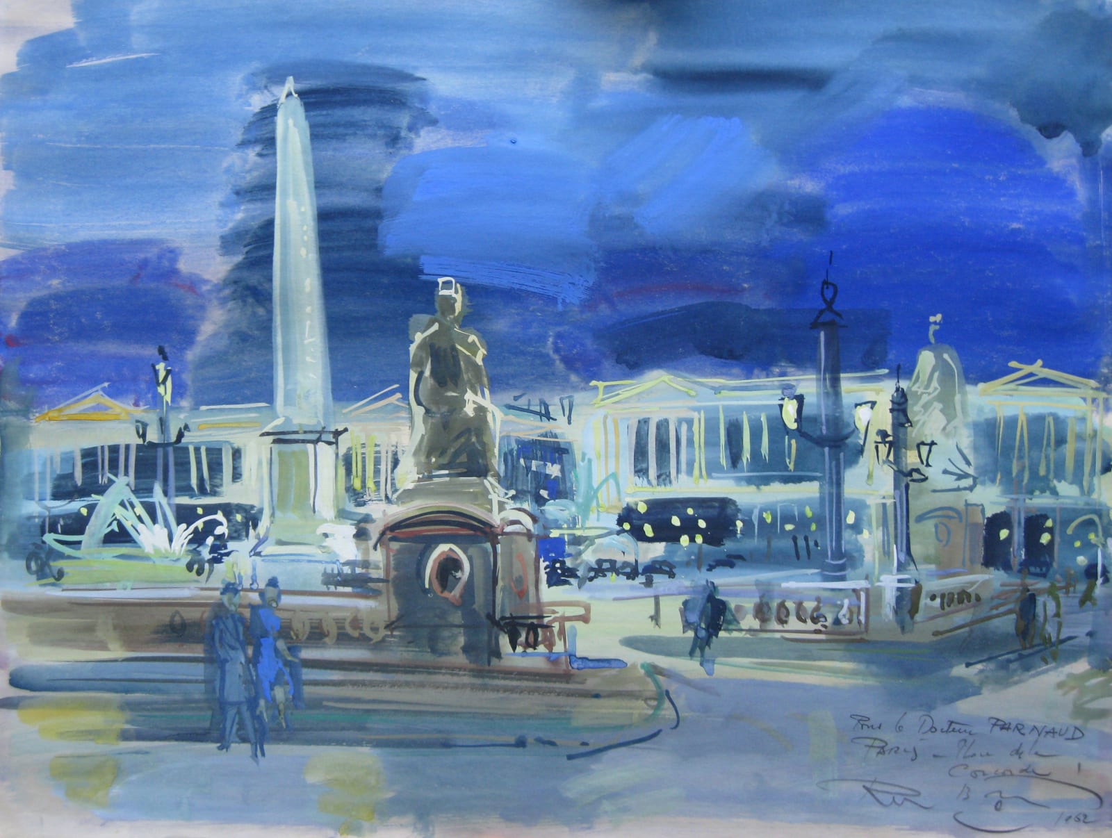 Roger Bertin, Place de la Concorde, 1962