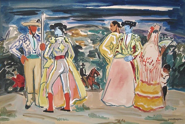 Yves Brayer, Toréadors dans la Campagne