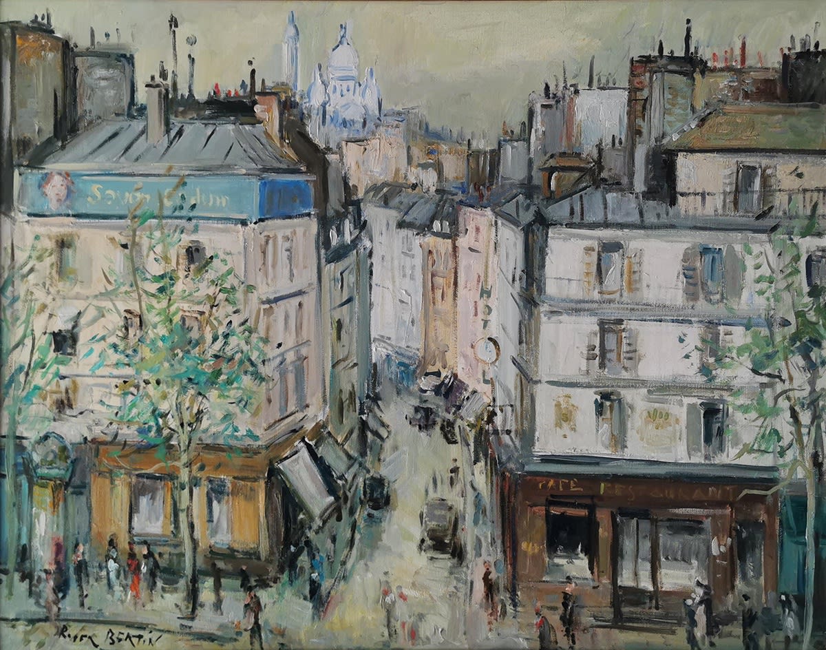 Roger Bertin, La Faubourg-Montmartre