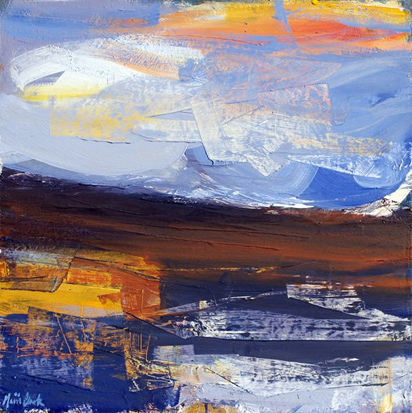 Mairi Clark, Sunlit Sky North West Sutherland