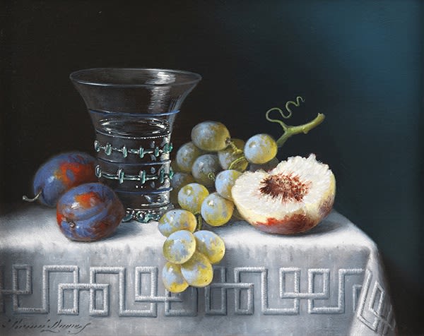 Brian Davies, White Tablecloth