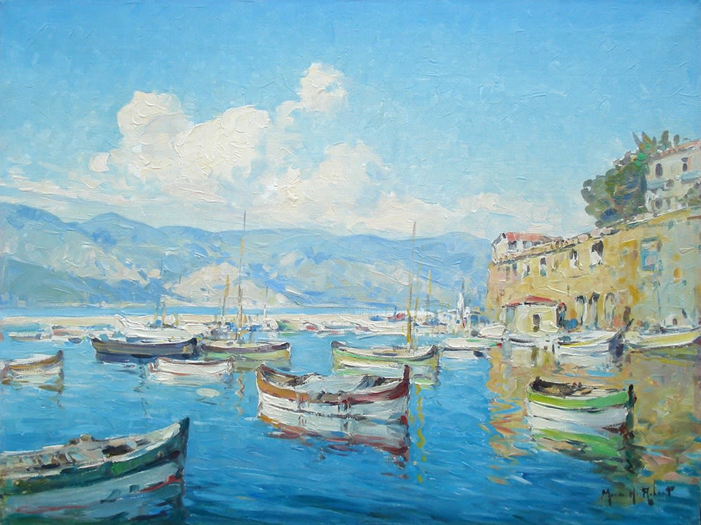 Marius Hubert-Robert, Le Port Saint-Jean-Cap-Ferrat