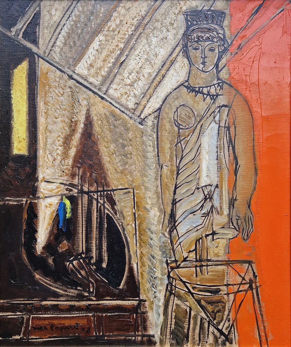 Max Papart, Coré dans l'atelier
