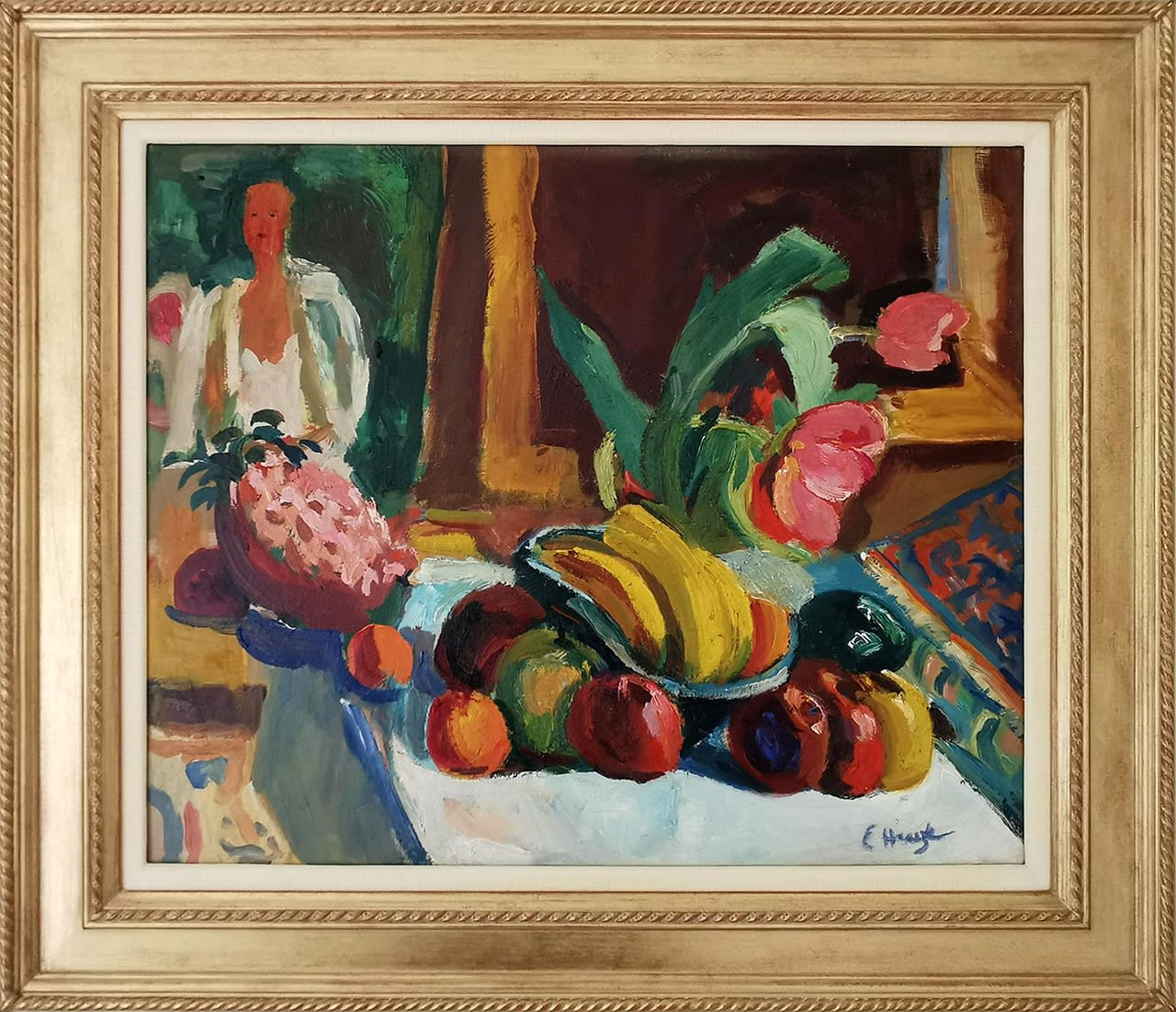 Edmond Amédée Heuzé, Nature Morte aux Fruits