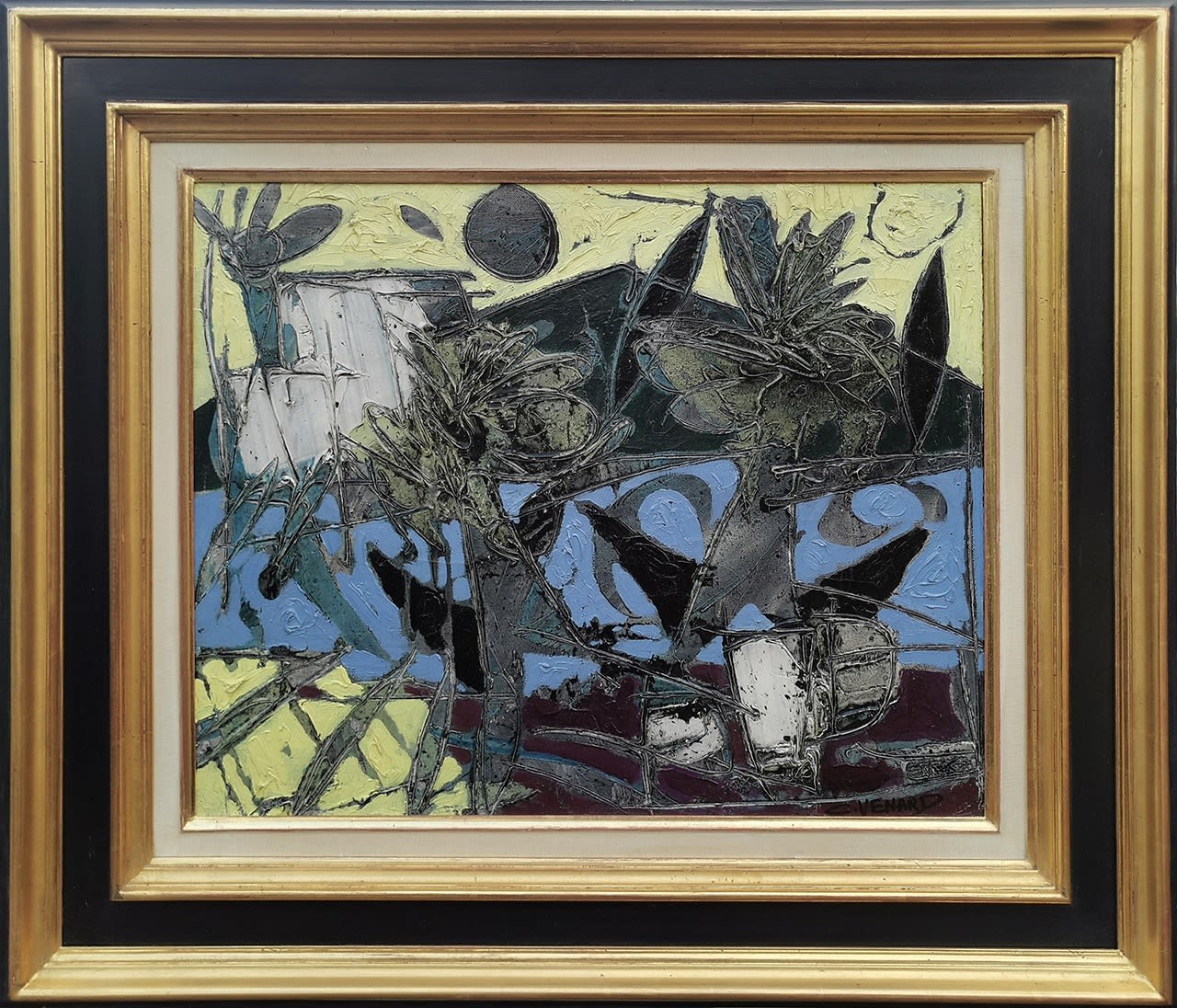 Claude Venard, Fleurs et oiseaux