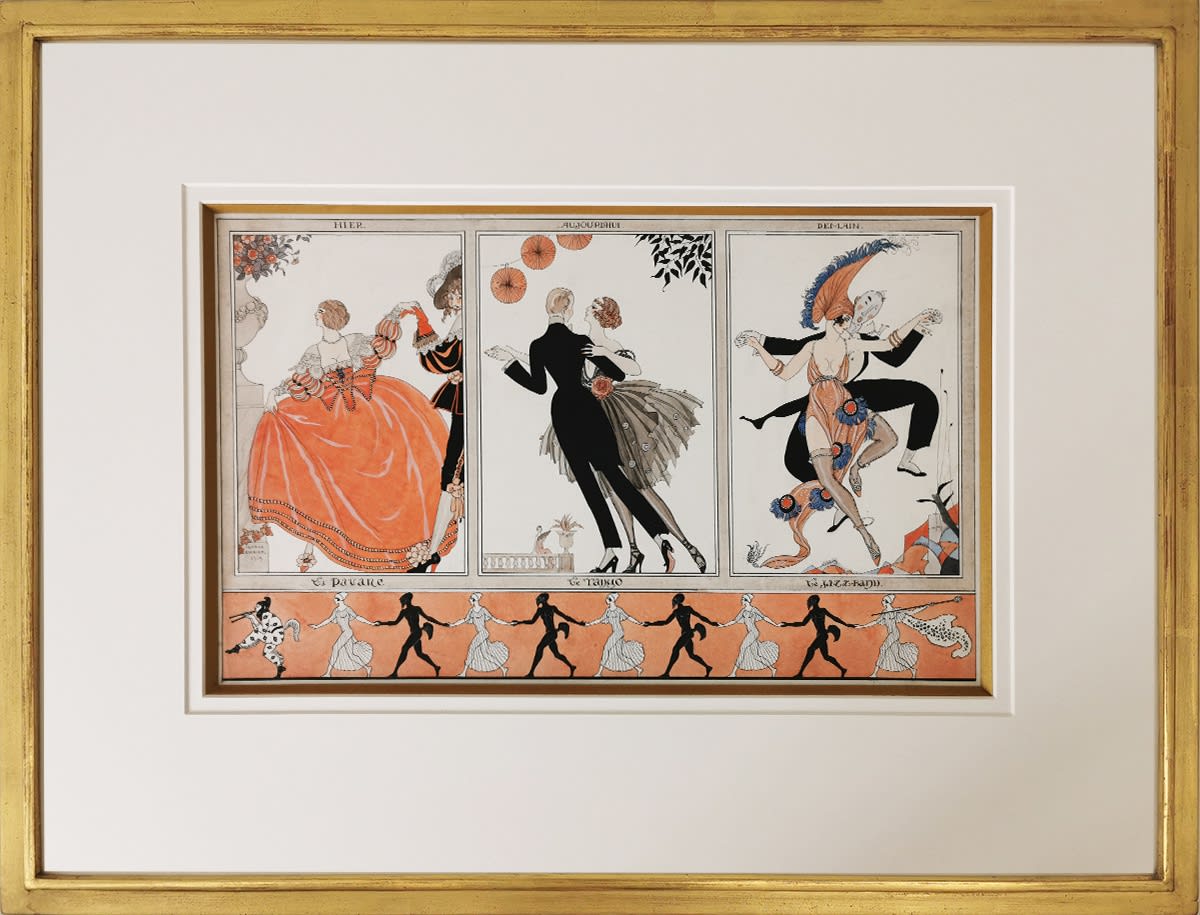 George Barbier, Hier, Aujourd'hui et Demain (Yesterday, Today & Tomorrow), 1919