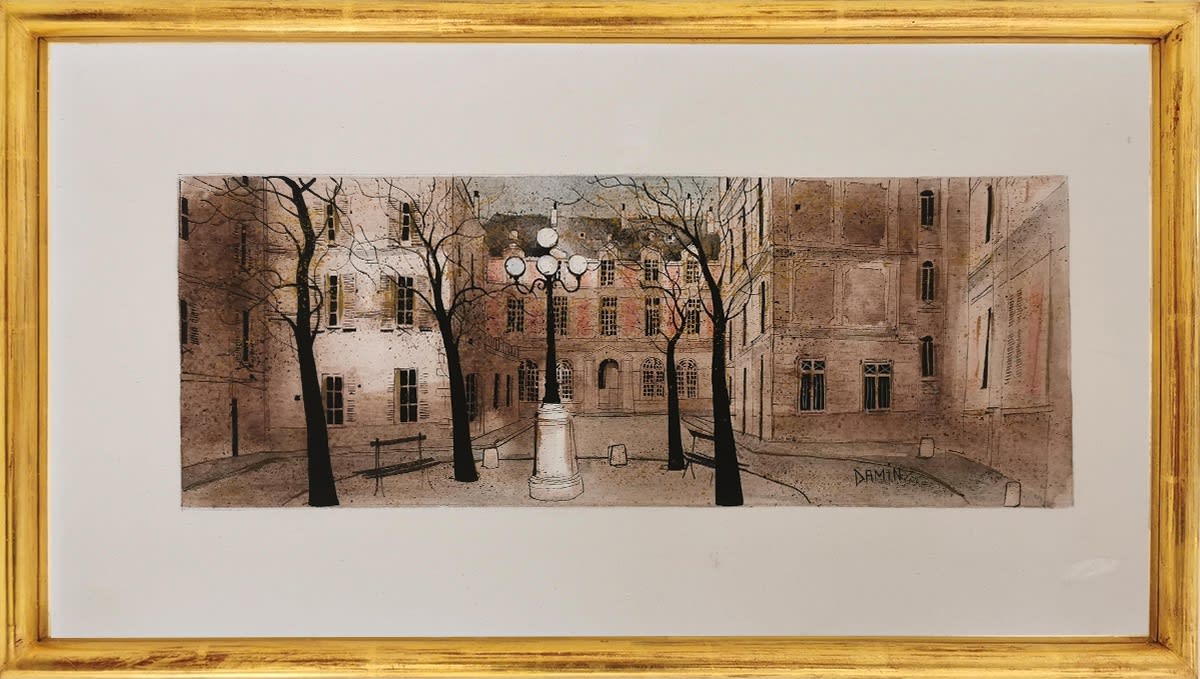 Georges Damin, Place de Furstenberg - Paris