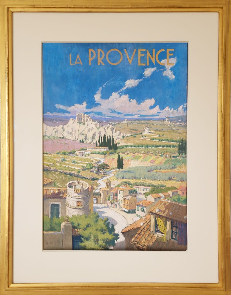 Charles Martin-Sauvaigo, La Provence – Moulin de Daudet