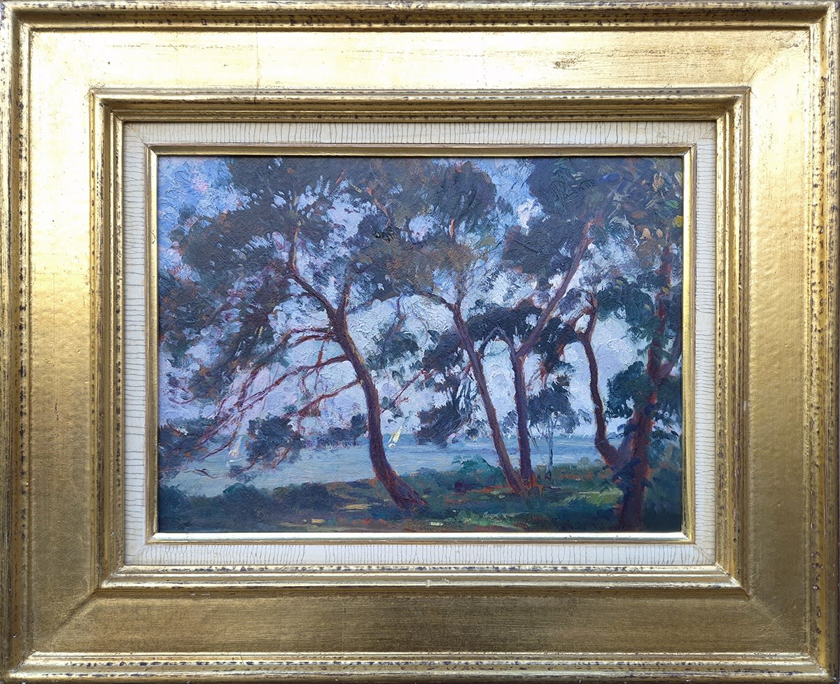 Paul Emile Lecomte, Arbres en bord de mer