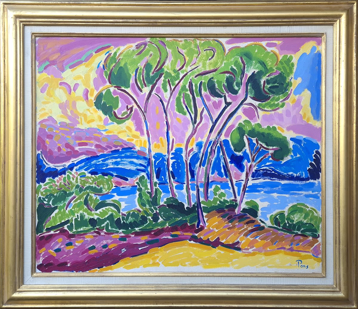 Jean Pons, Les pins maritimes