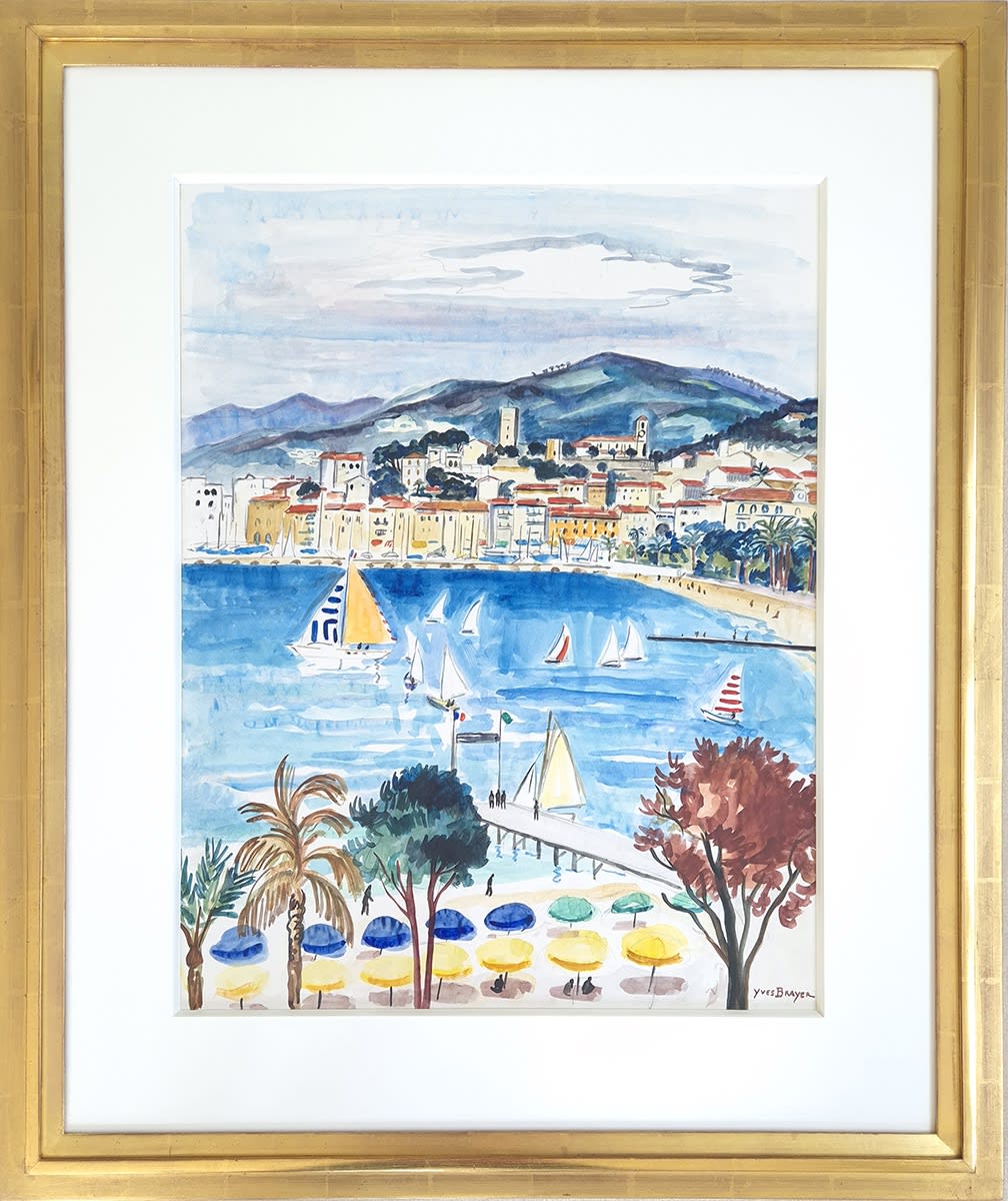 Yves Brayer, Vue de Cannes