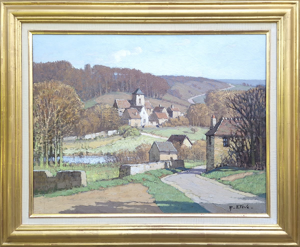 Félix Raoul Eteve, Village en Dordogne