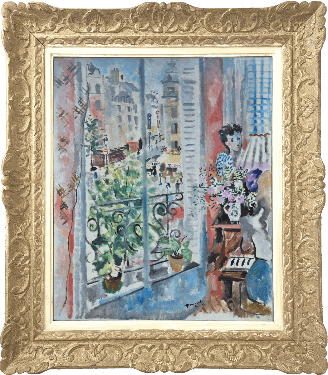 Emilio Grau Sala, La leçon de piano, Paris, 1938