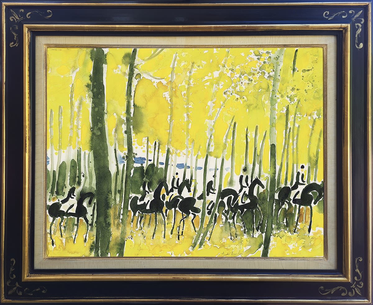 André Brasilier, Cavalcade jaune