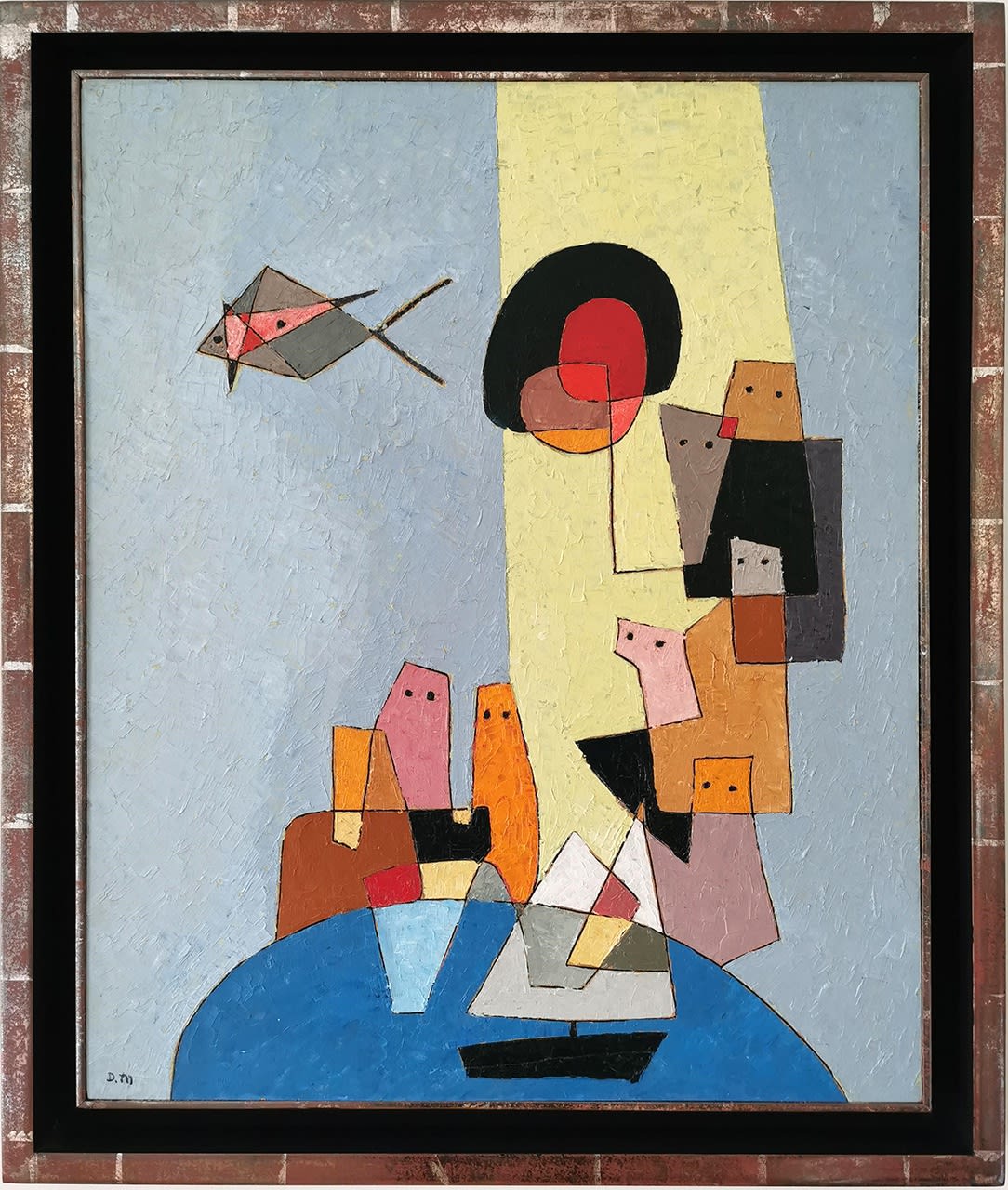 Denise Mannoni, Le Bassin du Luxembourg, 1956