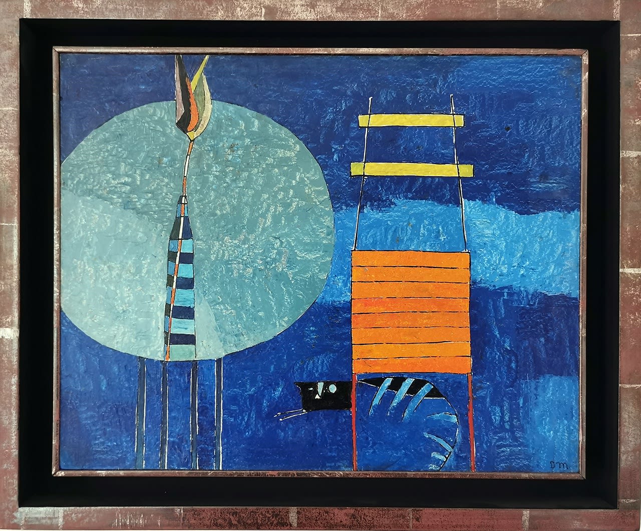 Denise Mannoni, Au Jardin, 1957