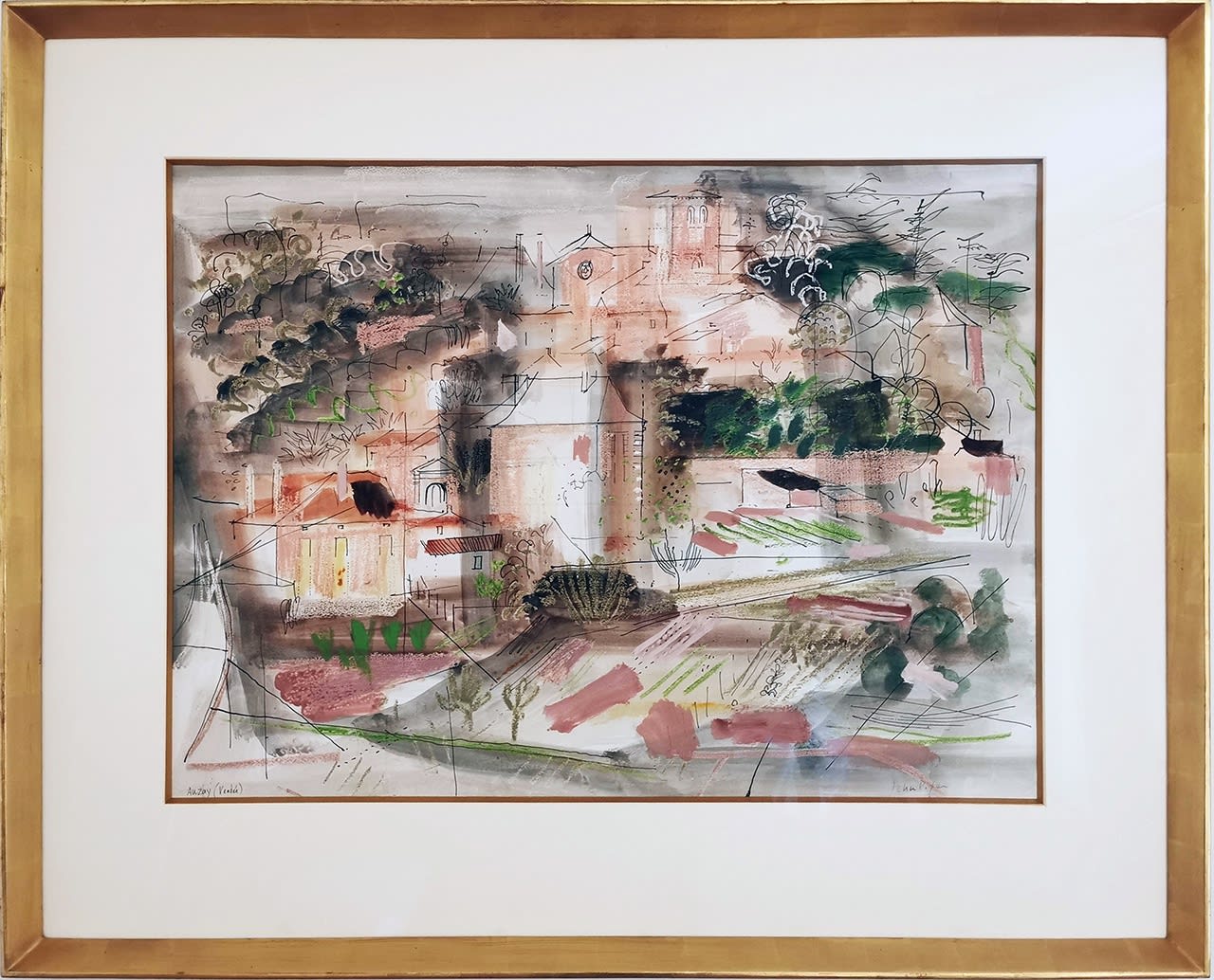 John Piper, Auzay, Vendée, France