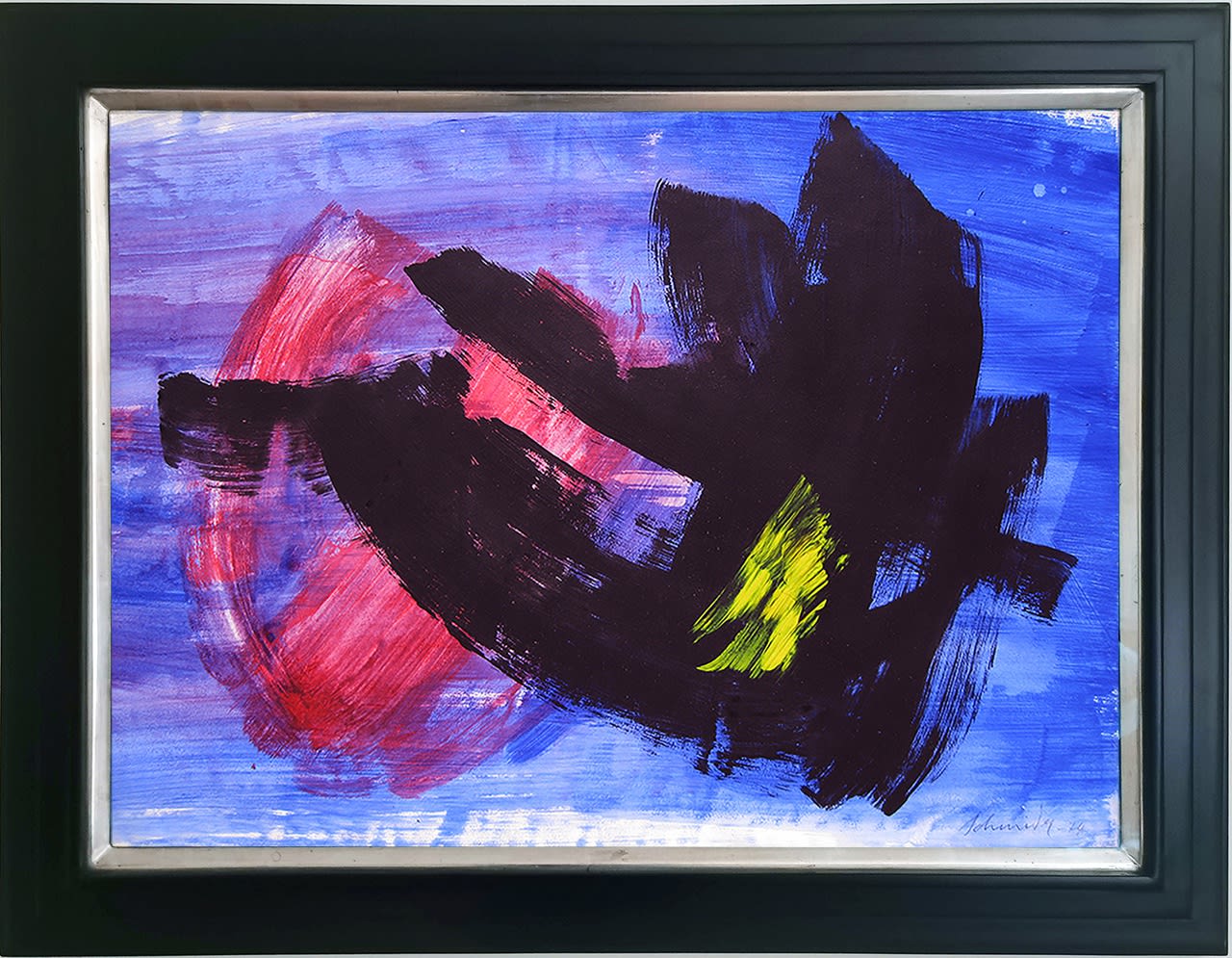 Gérard Schneider, Composition, 1974