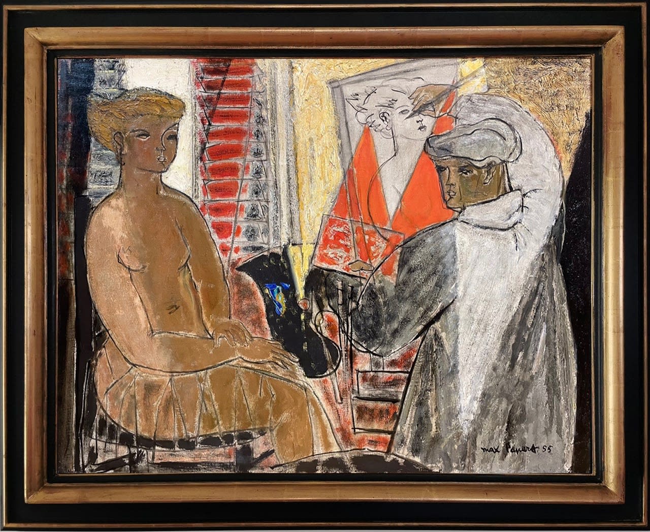 Max Papart, La Modèle II, 1955