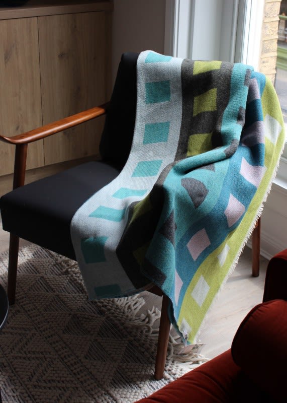 Angie Parker The Bristol Blanket (WINTER - Grey) £295.00