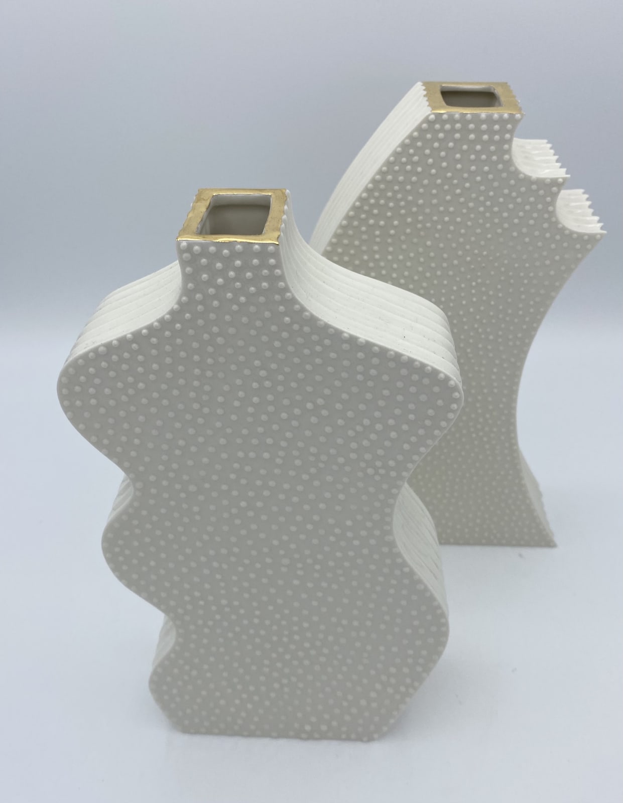 Ikuko Iwamoto, Ikuko 100, 2023, Porcelain with gold rim.