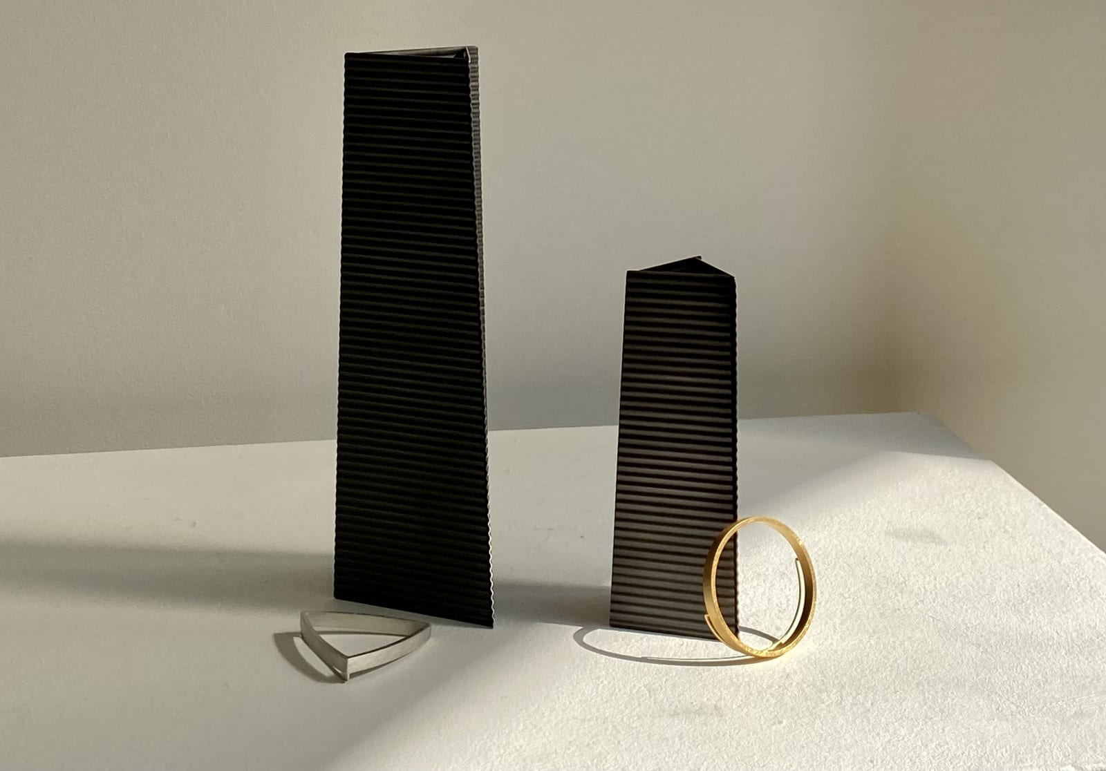 Sheng Zhang, Metal Pieces & Brooch