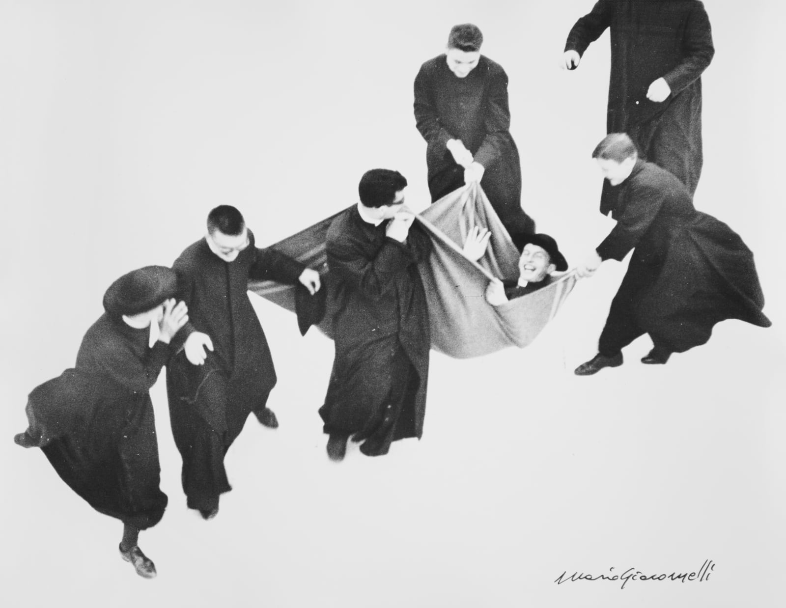Mario Giacomelli, Lo non ho mani che mi accarezzino il volto (There are no hands to caress my face), 1961-1963