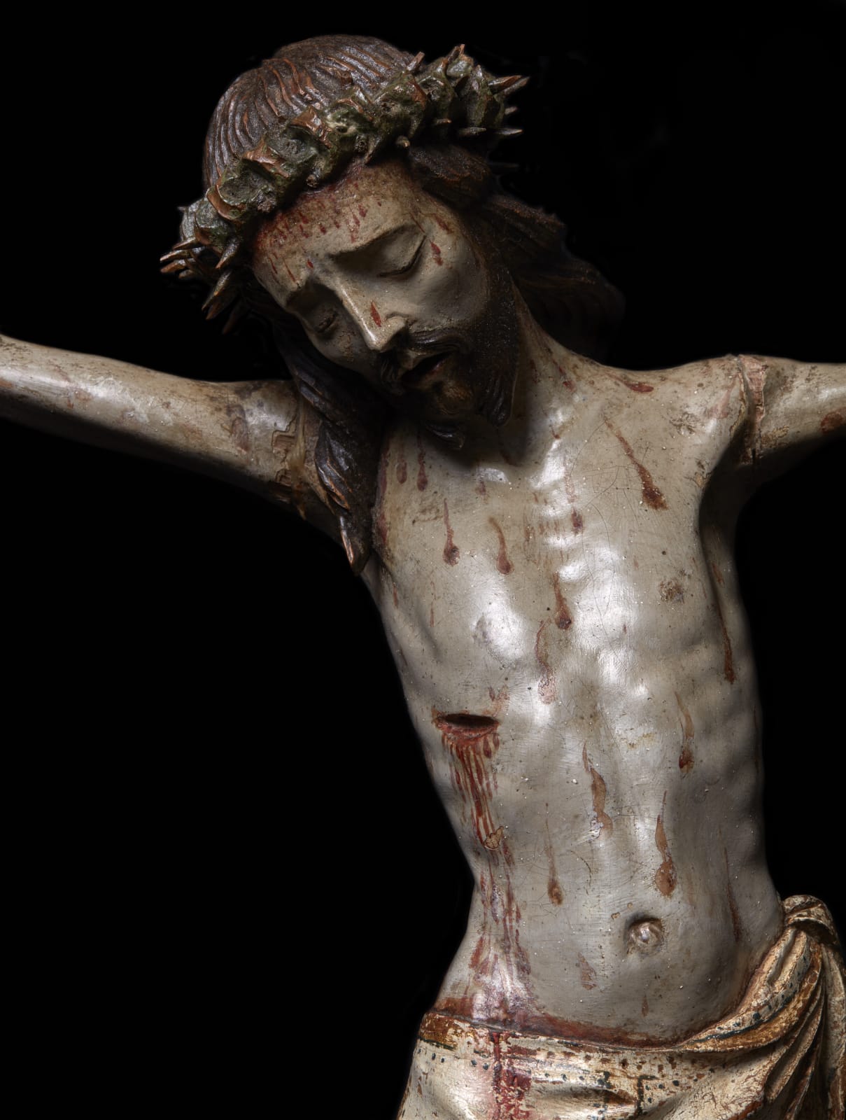 GIL DE SILOE CIRCLE, Crucified Christ, Spain, Late 15th Century