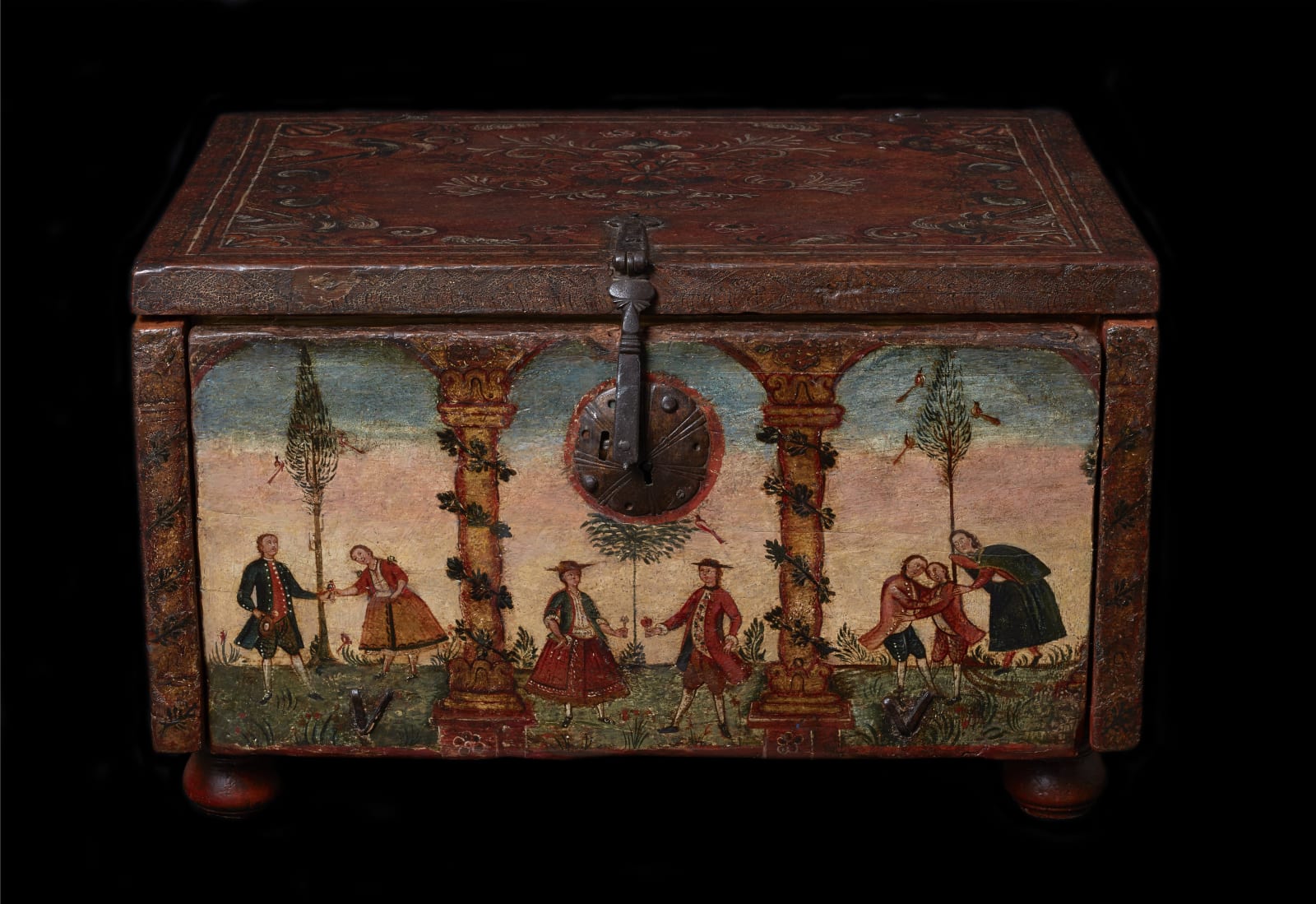 TRAVELING DESK, Viceroyalty of New Granada (Ecuador), 18th century