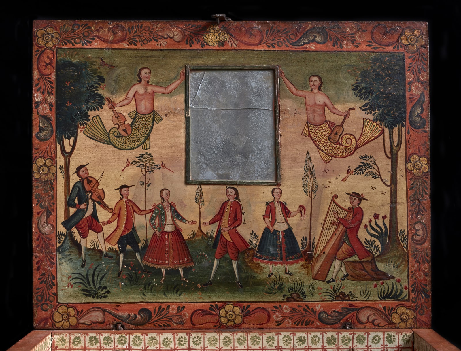 TRAVELING DESK, Viceroyalty of New Granada (Ecuador), 18th century