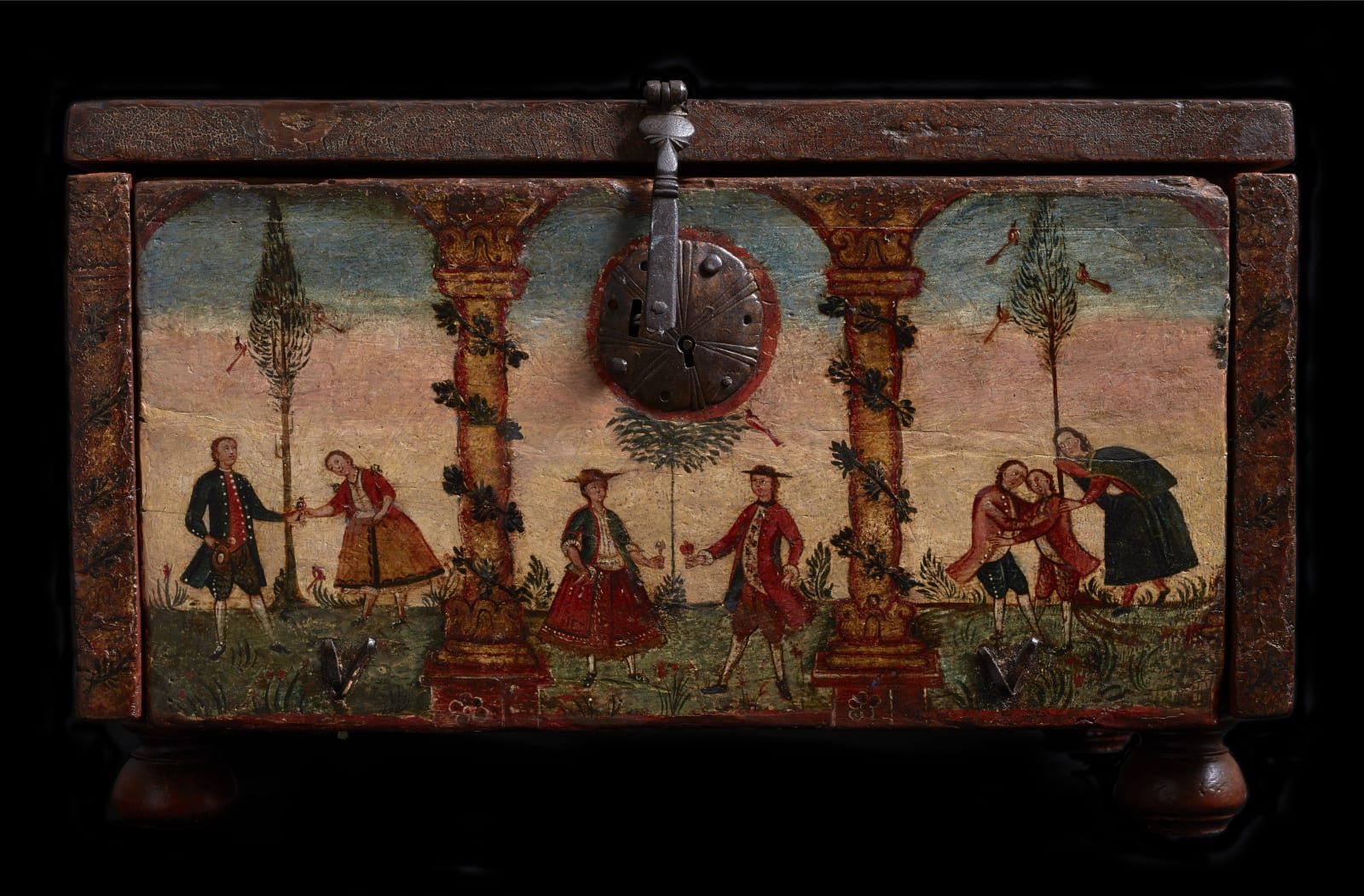 TRAVELING DESK, Viceroyalty of New Granada (Ecuador), 18th century