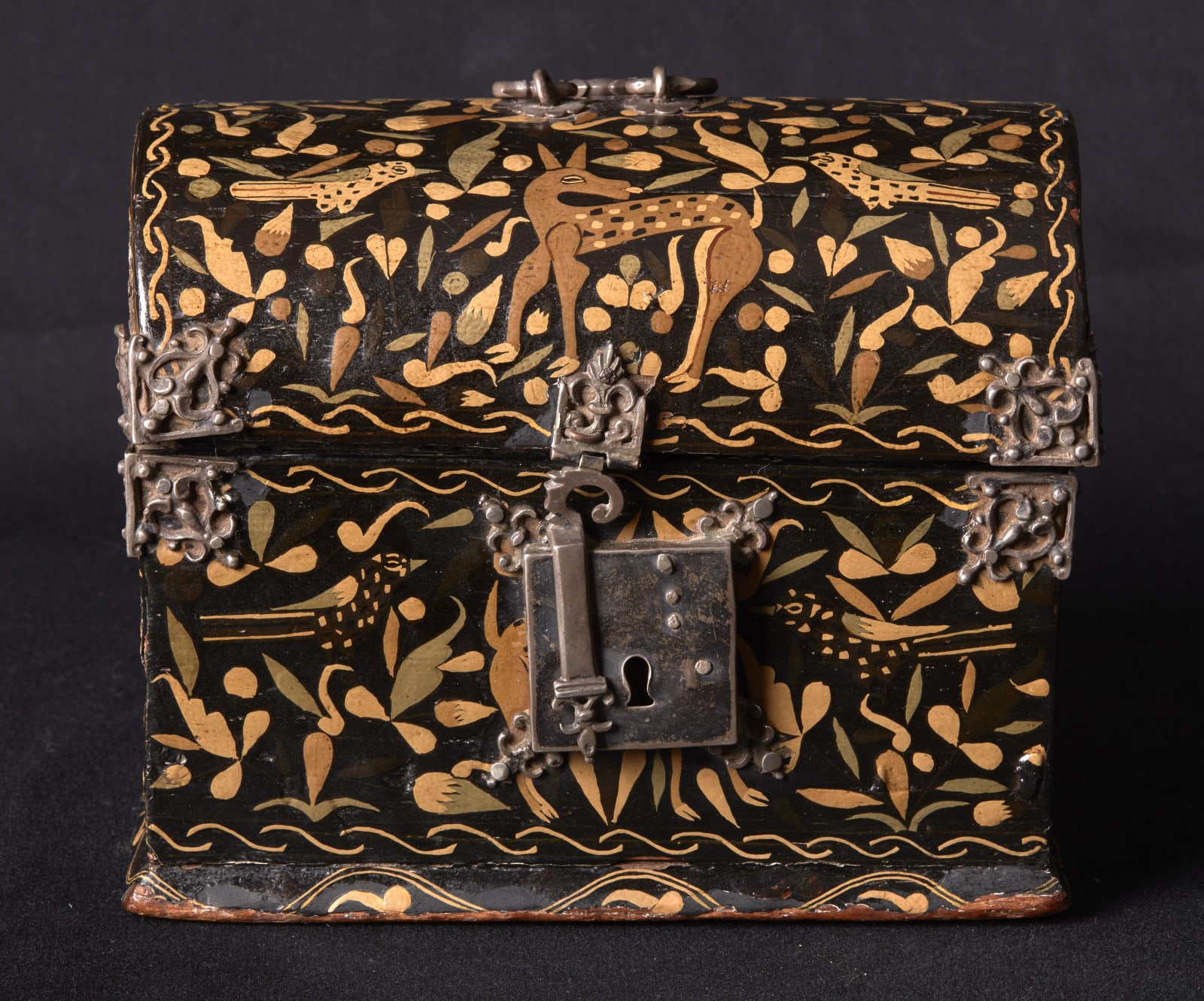 BARNIZ DE PASTO, CHEST, Colombia, 17th Century