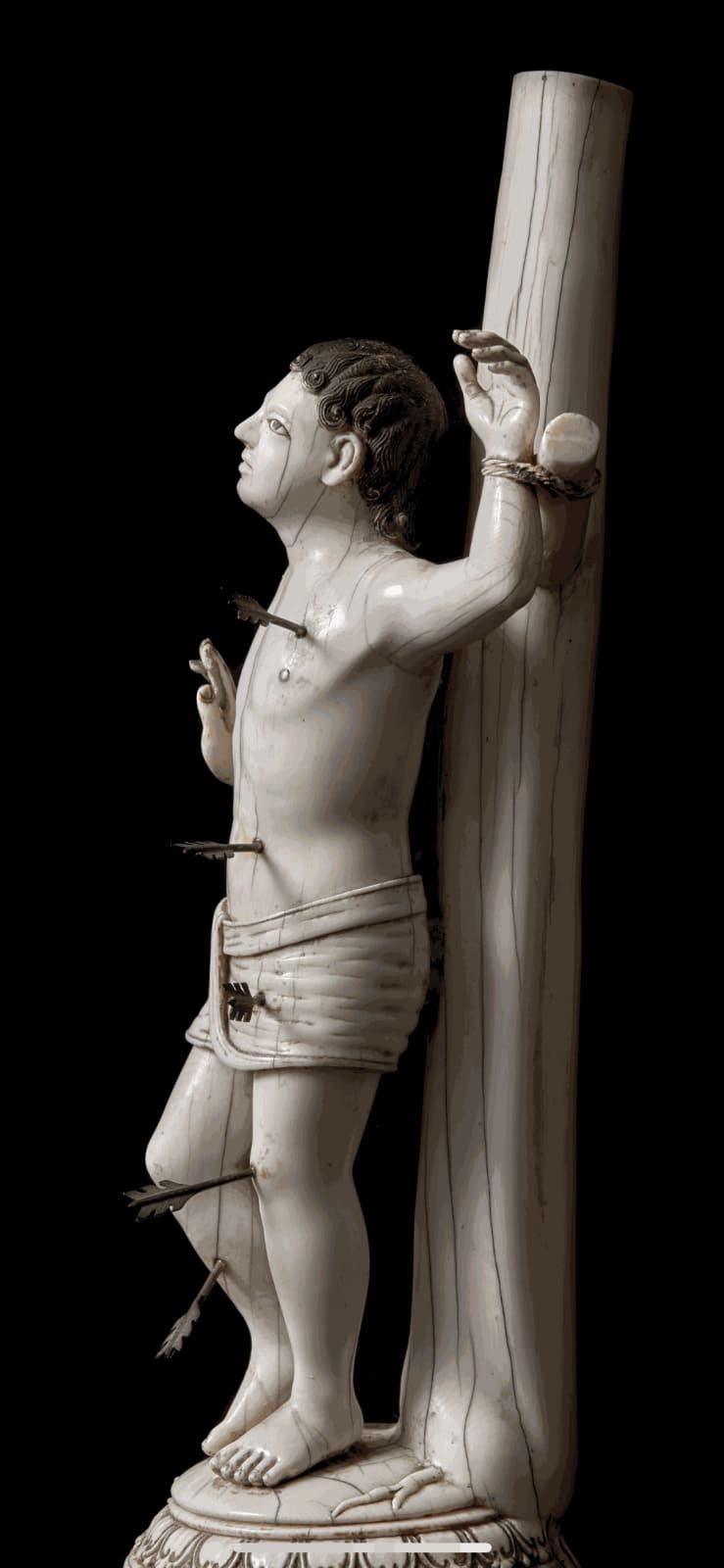SAINT SEBASTIAN, Unidentified artist, Goa (Indo-Portuguese) or Sri Lanka (Cingalo-Portuguese), 17th Century