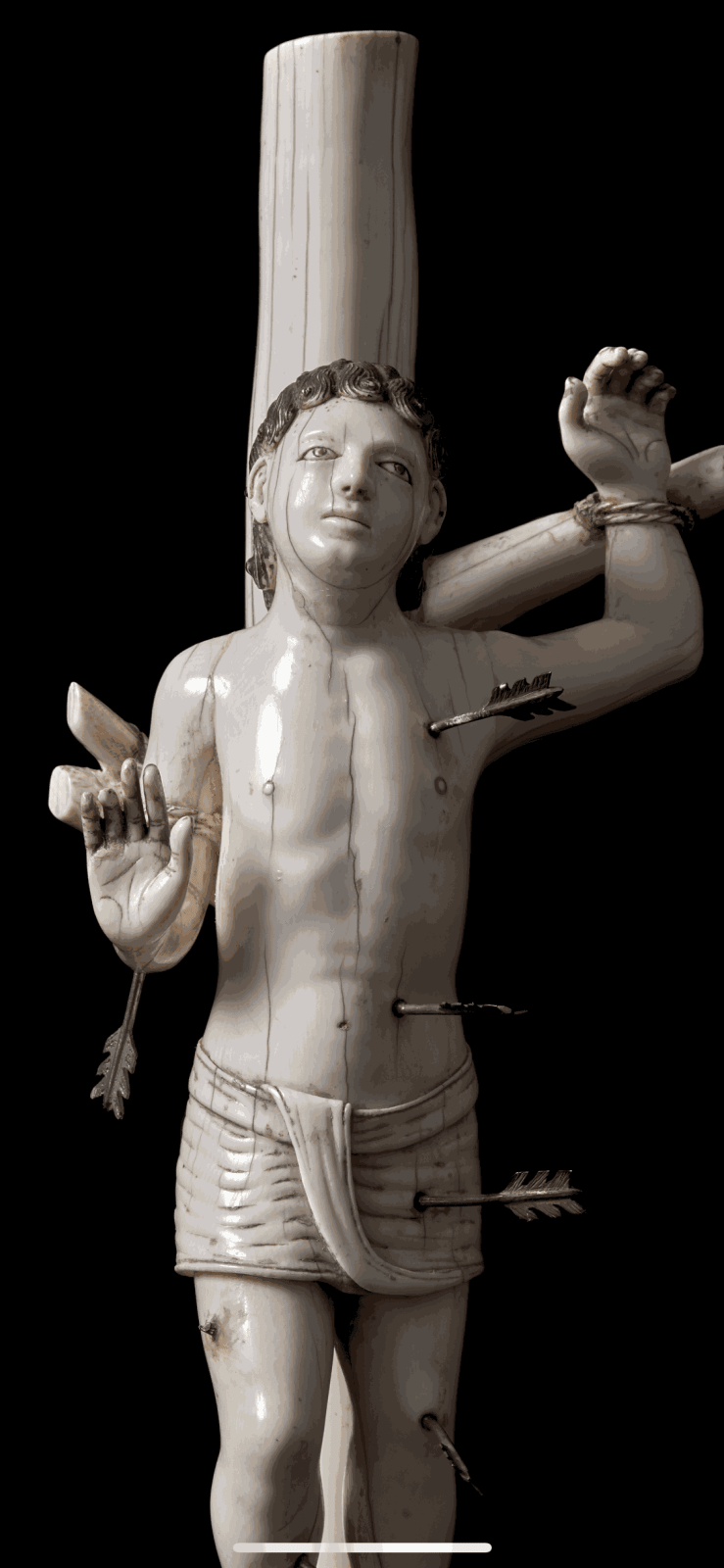 SAINT SEBASTIAN, Unidentified artist, Goa (Indo-Portuguese) or Sri Lanka (Cingalo-Portuguese), 17th Century