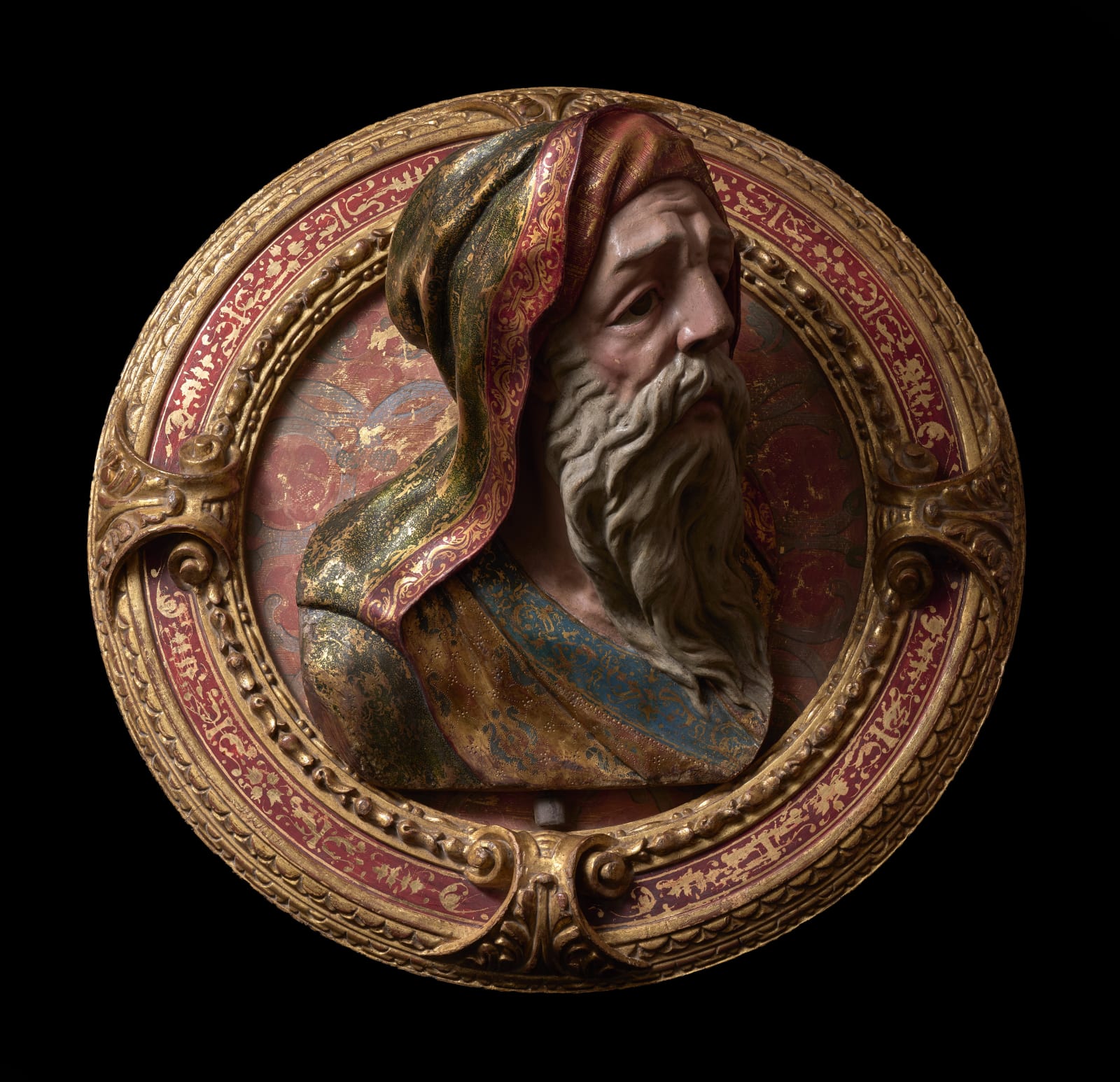 ALONSO BERRUGUETE, Joseph of Arimathea and Nicodemus (a pair of busts), (Paredes De Nava, c. 1488 - Valladolid, 1561), Second quarter of the 16th century