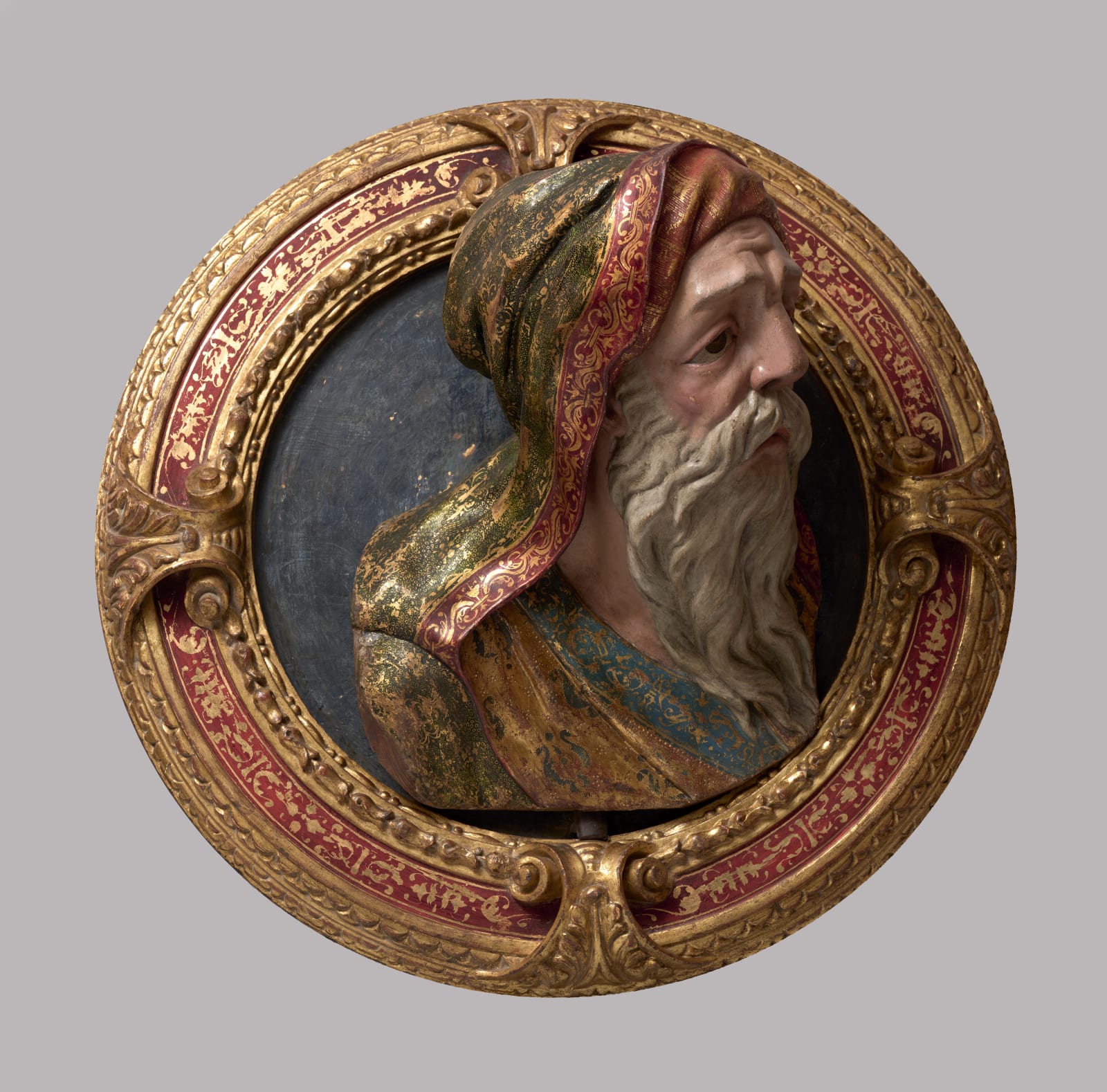 ALONSO BERRUGUETE, Joseph of Arimathea and Nicodemus (a pair of busts), (Paredes De Nava, c. 1488 - Valladolid, 1561), Second quarter of the 16th century