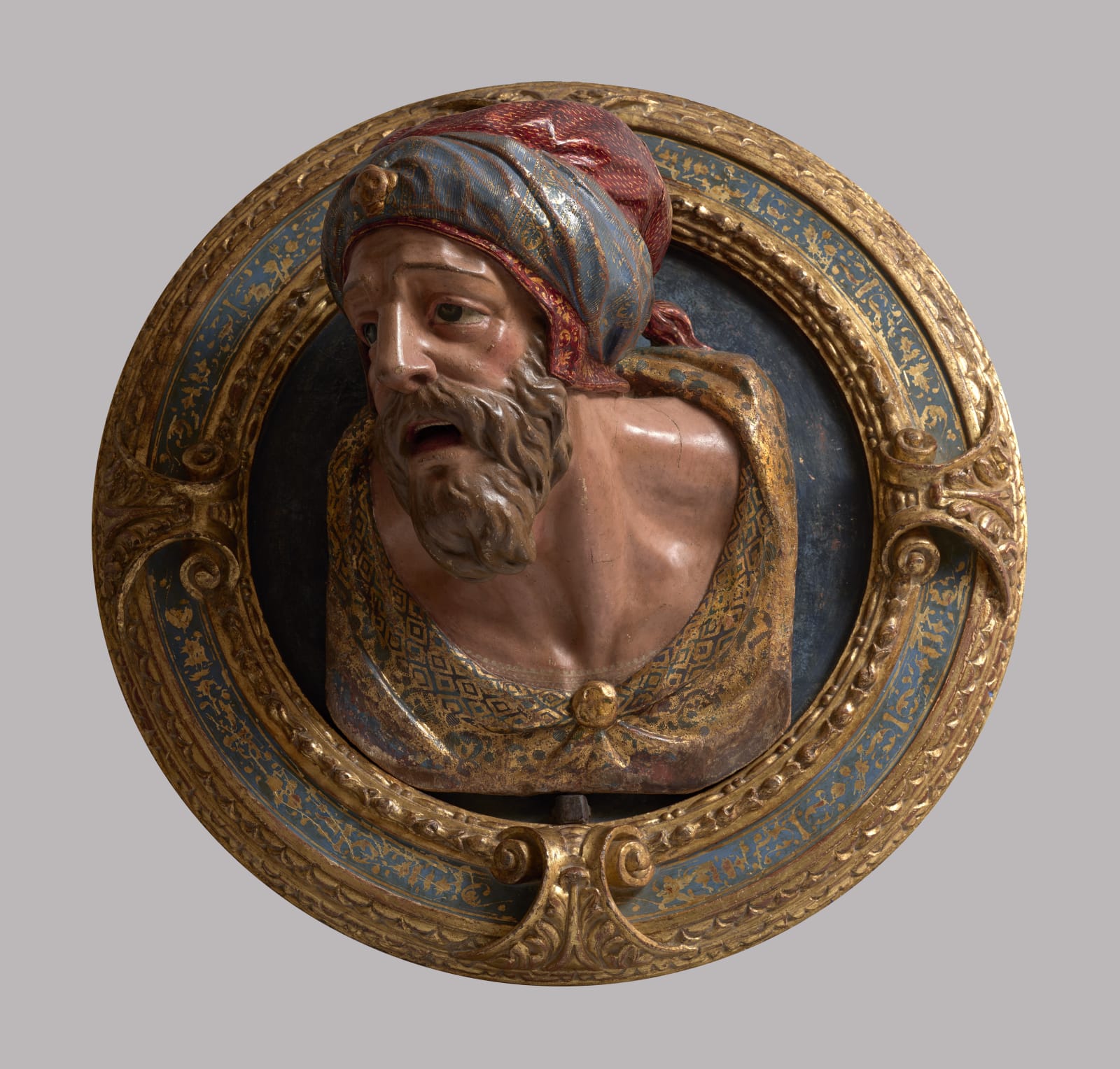 ALONSO BERRUGUETE, Joseph of Arimathea and Nicodemus (a pair of busts), (Paredes De Nava, c. 1488 - Valladolid, 1561), Second quarter of the 16th century