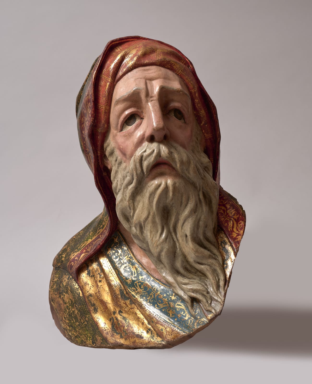 ALONSO BERRUGUETE, Joseph of Arimathea and Nicodemus (a pair of busts), (Paredes De Nava, c. 1488 - Valladolid, 1561), Second quarter of the 16th century
