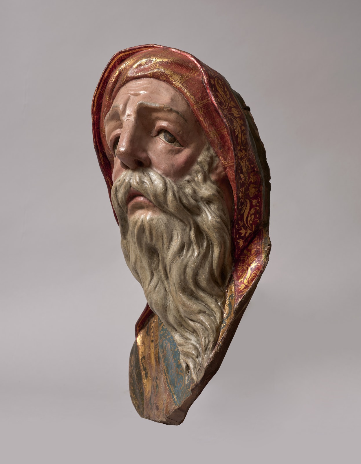 ALONSO BERRUGUETE, Joseph of Arimathea and Nicodemus (a pair of busts), (Paredes De Nava, c. 1488 - Valladolid, 1561), Second quarter of the 16th century