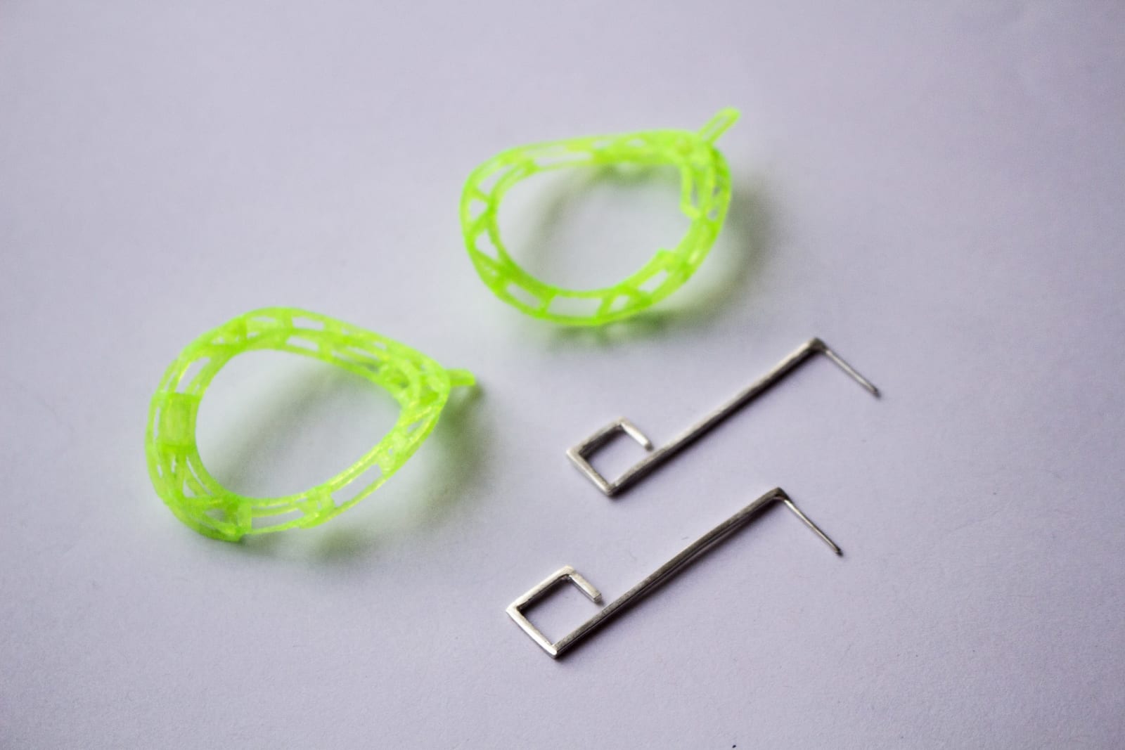 Cara Lowe, WARP earrings