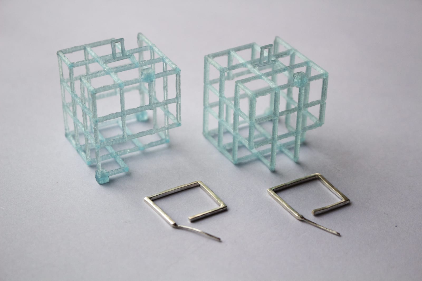 Cara Lowe, CUBE earrings