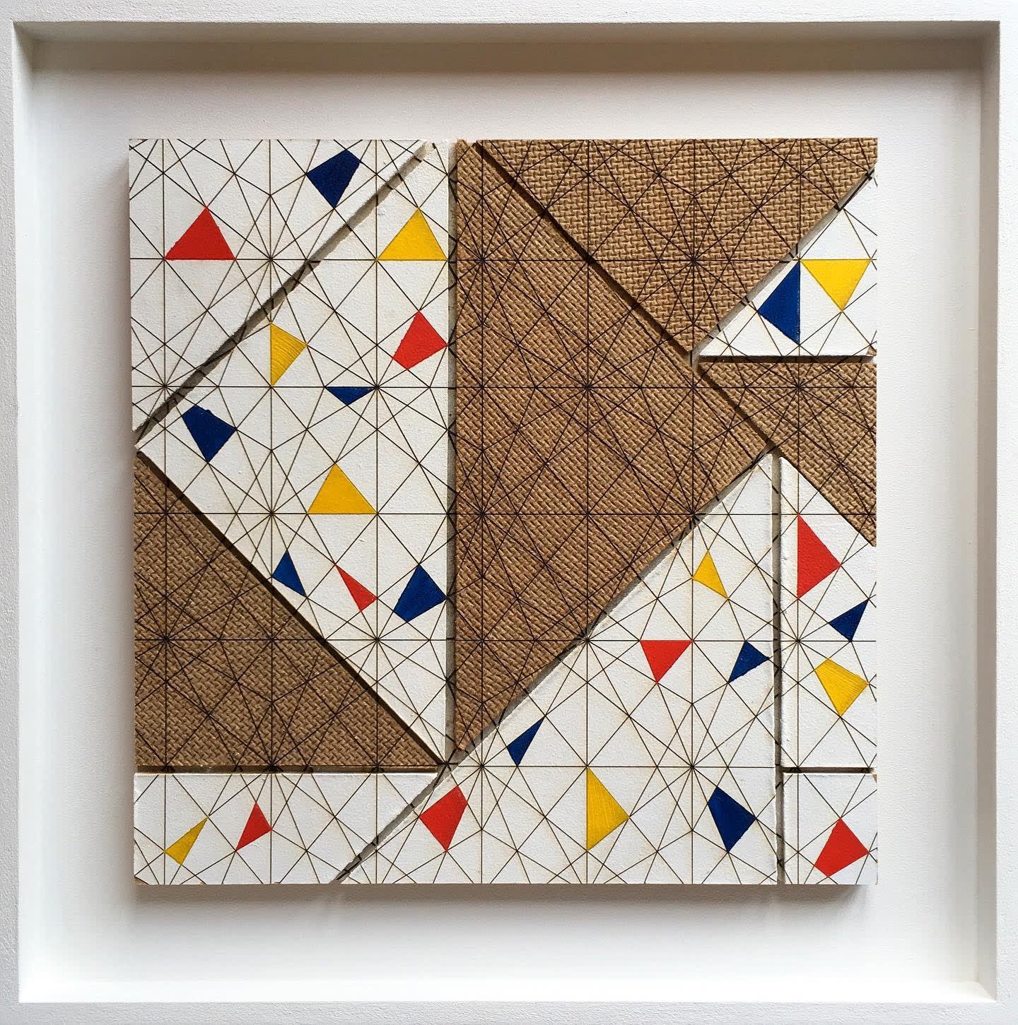 Toni Harrower, After Mondrian, 2021
