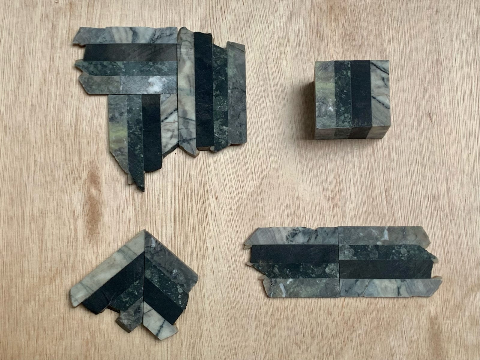 Stefanie Cheong, Rock Formation sample pieces