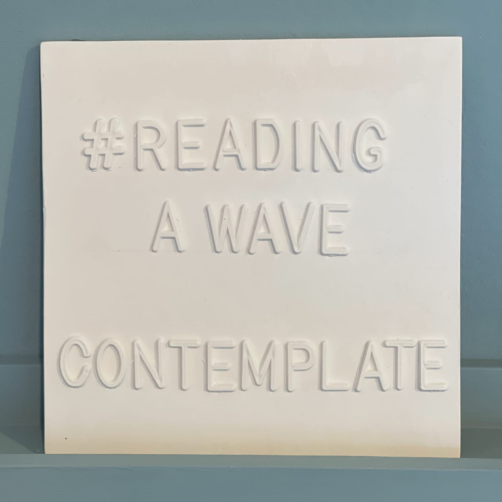 Rachel McClure, #Reading A Wave