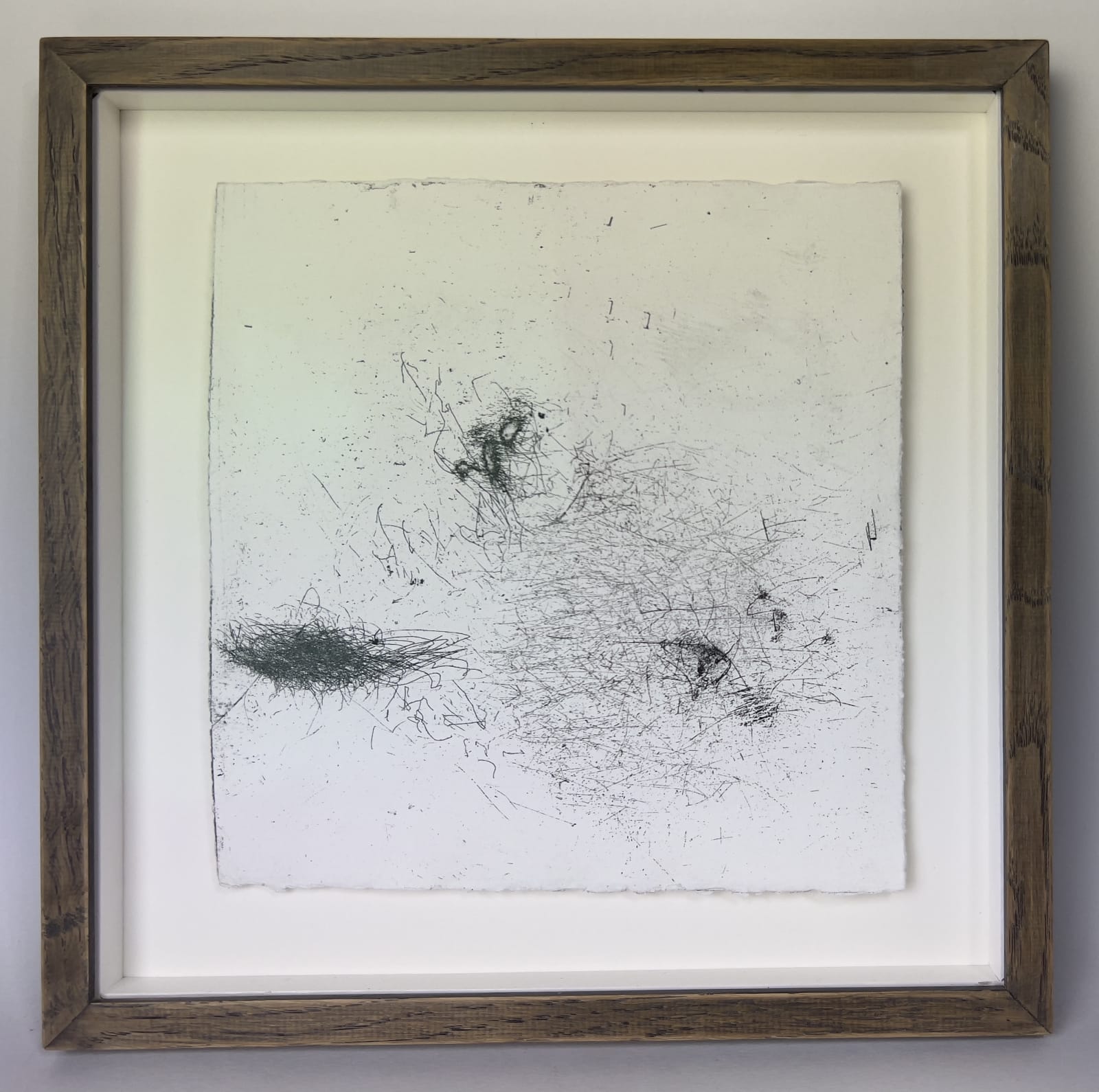 Geraldine van Heemstra, Whimbrel Wind Etching #4