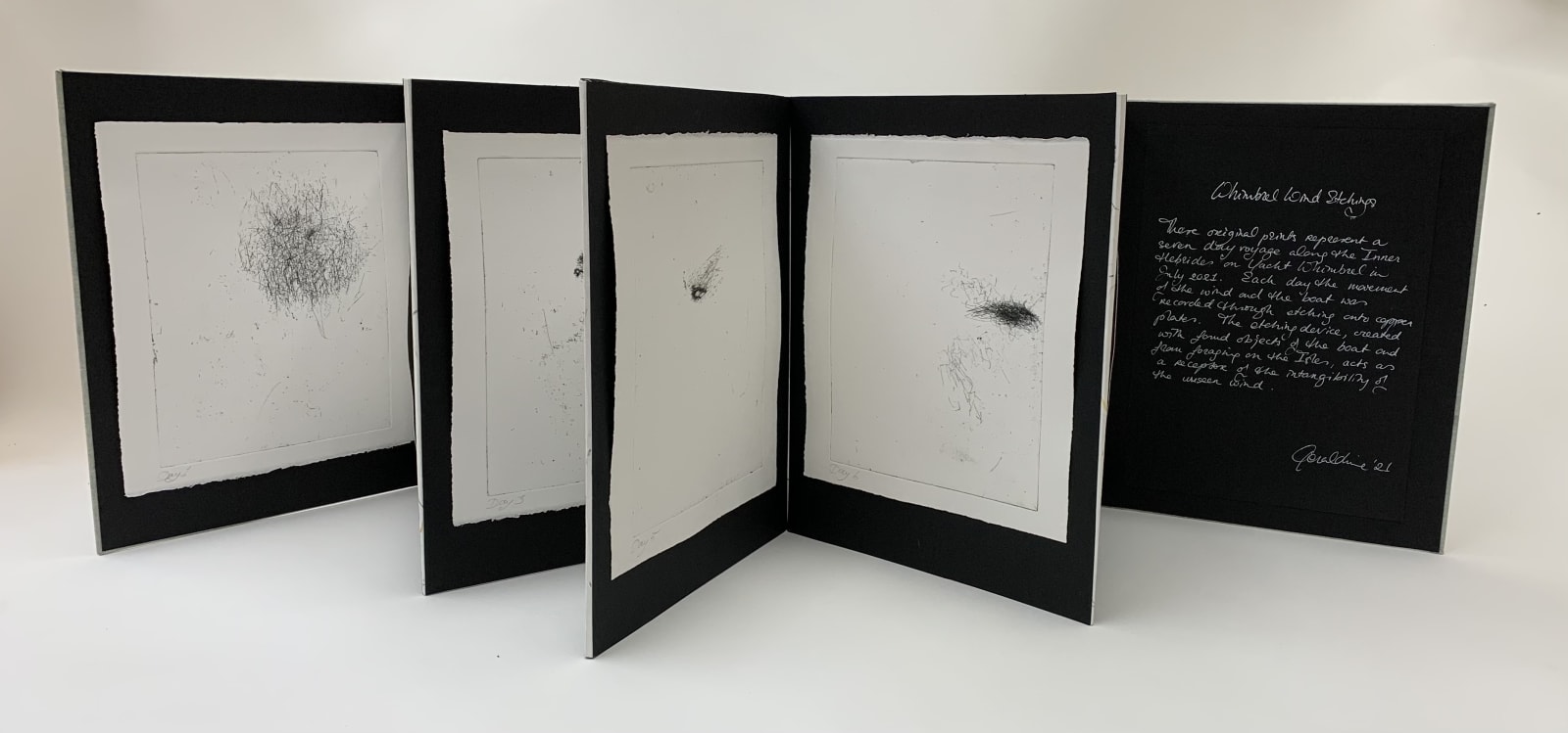 Geraldine van Heemstra, Whimbrel Wind Etchings (book)